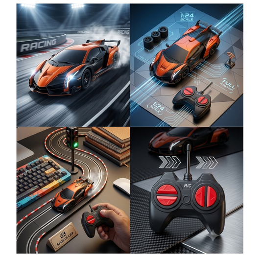 BX Remote Control Sports Car – 1:22 Scale RC Racing Car for Kids (Ages 3+)