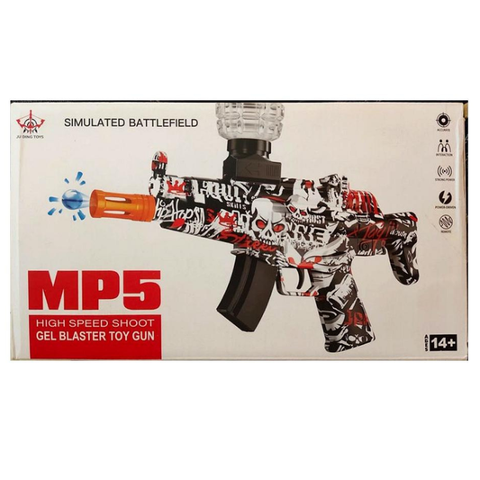 MP5 Gel Blaster Toy Gun – Rechargeable Electric Gun with Gel Balls (Ages 14+)